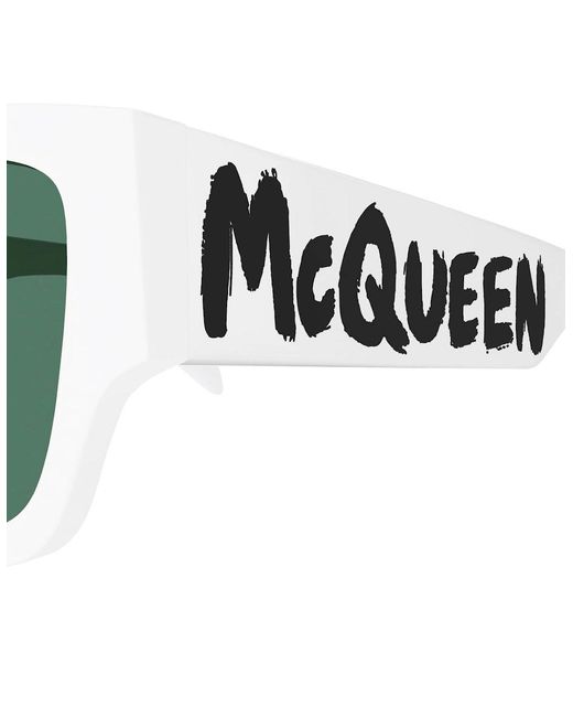 McQueen Green Sunglasses