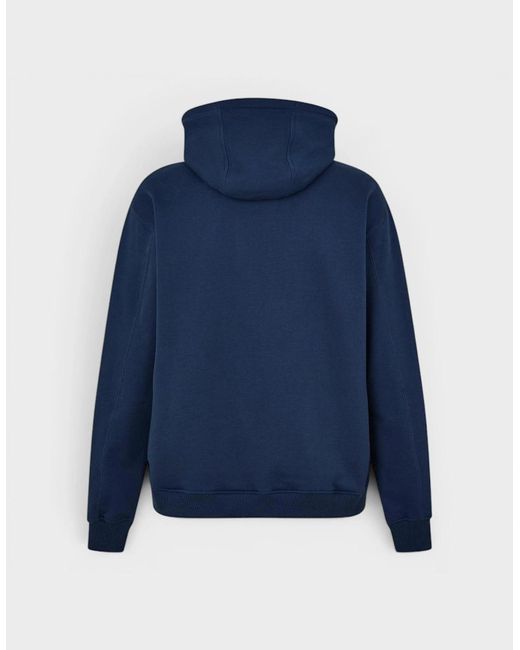 Casablanca Blue 'Arch De Tennis Printed Hoodie for men