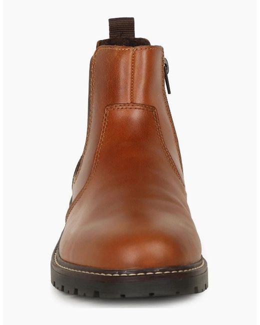 Rieker Brown Dallas Chelsea Boots for men