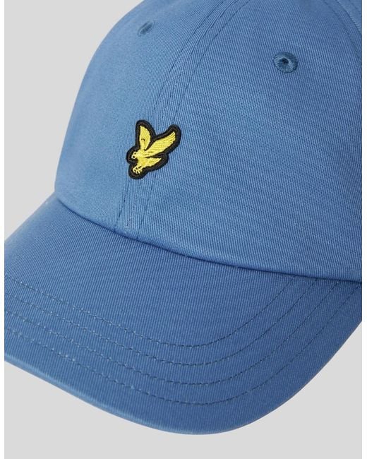 Lyle & Scott Blue Baseball Cap for men