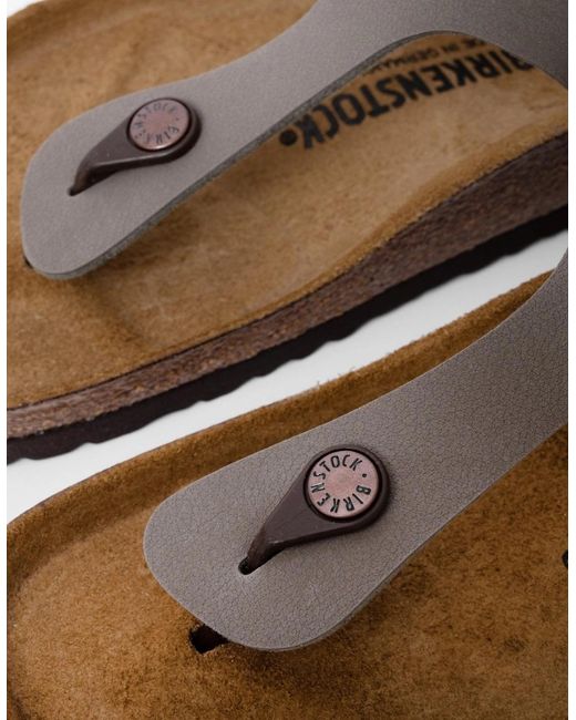Birkenstock Gizeh Brown Birko-Flor Bc Sandals