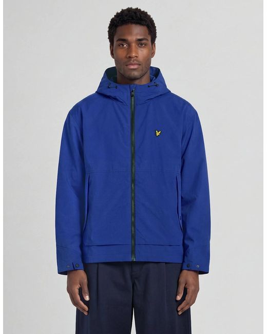 Lyle & Scott Blue Water Reactive Shell Jacket for men