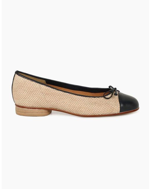 Gabor White Dulford Ballet Pumps
