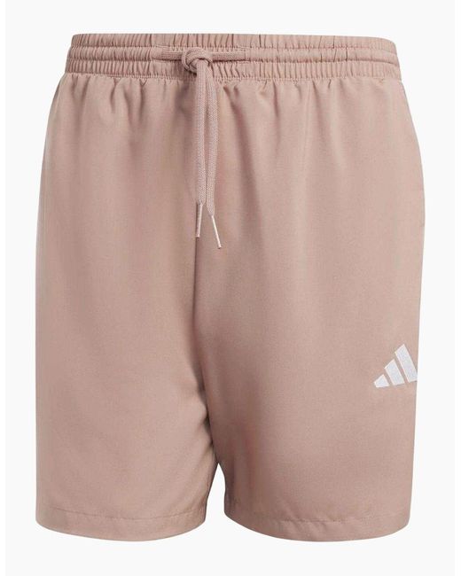 Adidas Green 3 Stripes Shorts for men