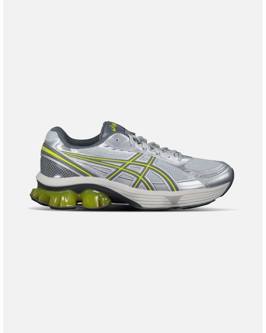 Asics Gray Gel-Kinetic Fluent Trainers Glacier & Steel for men