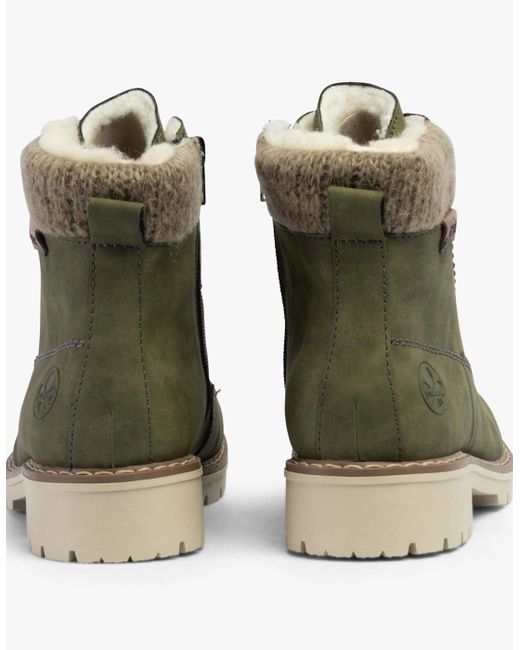 Rieker Green Y9118-54 Boots