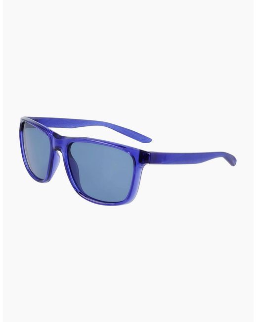 Nike Blue Ascent Square Sunglasses for men