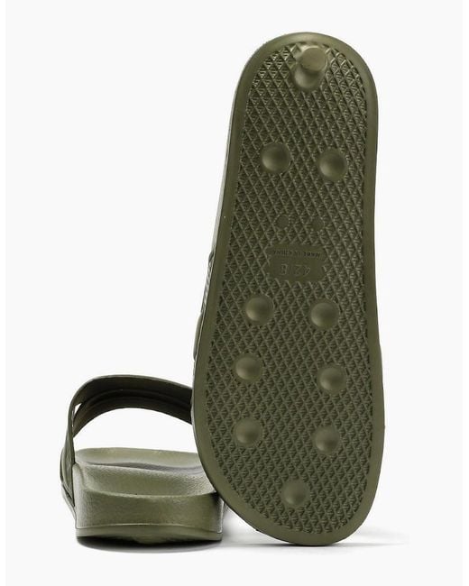 Original Penguin Green Penguin Paradise Khaki Slides for men