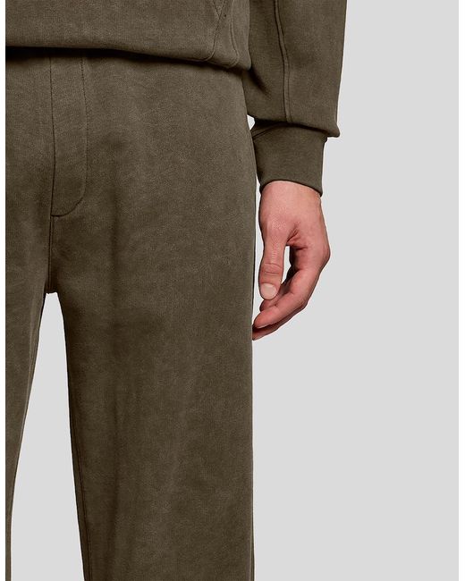 Lyle & Scott Green Heavy Wash Cotton Joggers for men