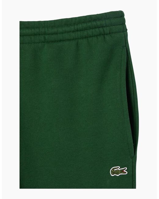 Lacoste Green Sweatpants Slim Fit Joggers Cuffed for men