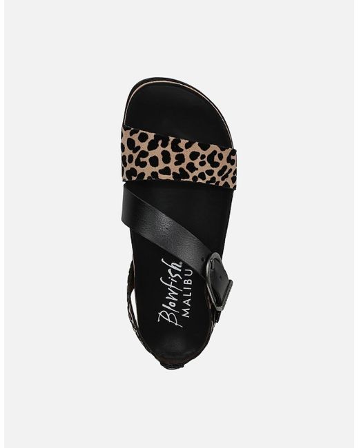 Blowfish Black Lance Sandal