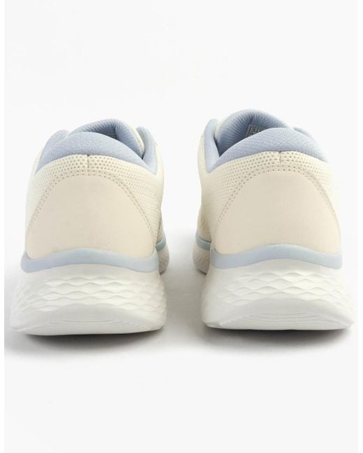 Skechers White Skech-Lite Pro-Warm Glow Trainers Natural/Multi