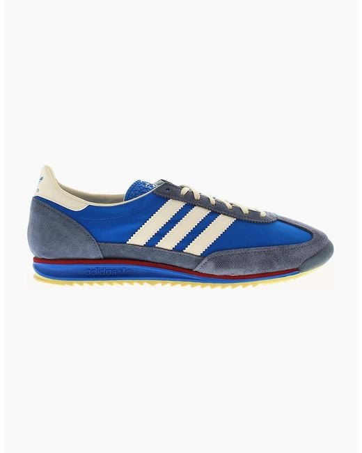 Adidas Originals Blue Trainers Sl 72 Og W Lace Up Royal Uk Siz