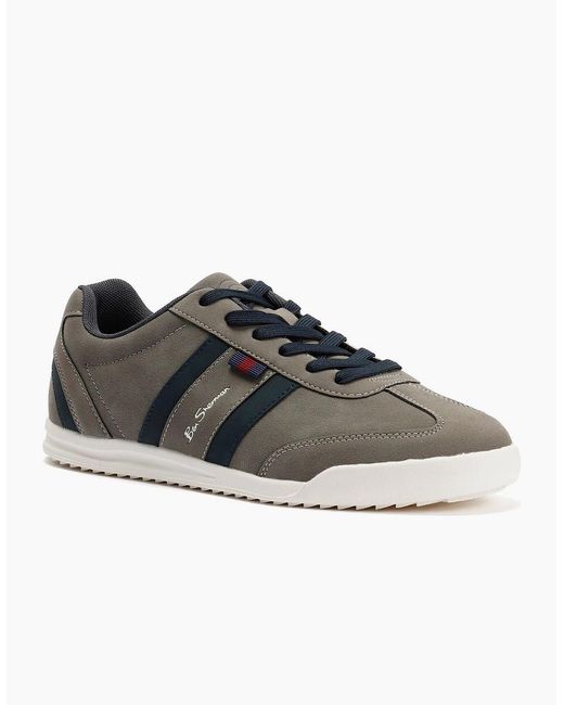 Ben Sherman White Keeler Trainers for men