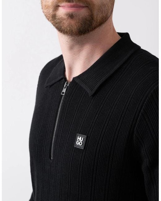Boss Black Hugo Sastoro 1/4 Zip Jumper for men