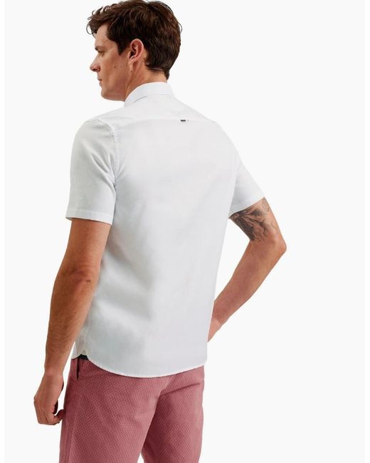 Ted Baker White Aldgte Regular Premium Oxford Shirt for men