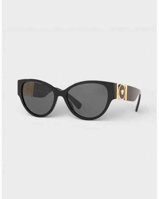 Versace Multicolor Medusa Aviator Sunglasses