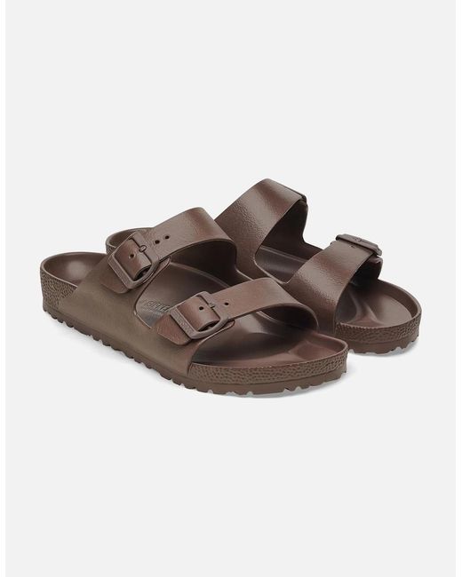 Birkenstock Arizona Brown Eva Sandals for men