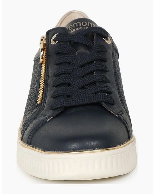 Remonte Blue Patter Trainers