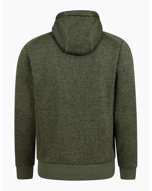 Mountain Warehouse Green Nevis Ii Faux Fur Hoodie for men