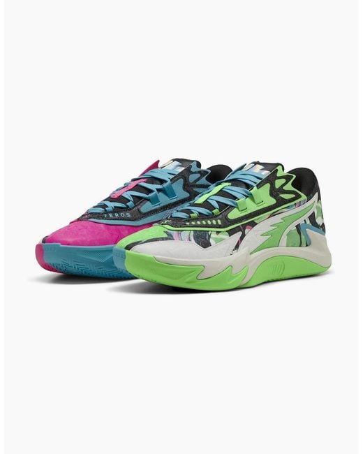 PUMA Green Scoot Zeros Ii 2K Basketball Trainers for men