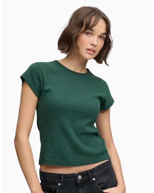 Superdry Green Athletic Essential Short Sleeve T-Shirt