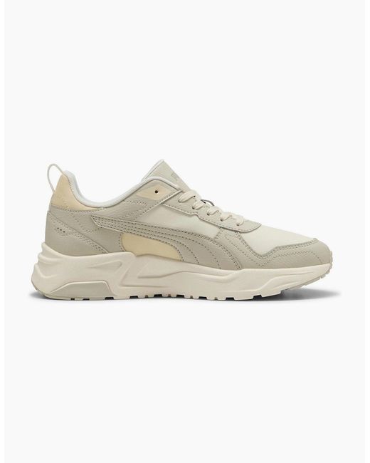 PUMA White Trinity 2 Lt Sl Low Top Trainers for men