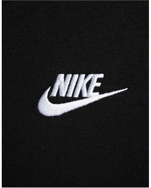 Nike Black Adult Sportswear Club Hoodie