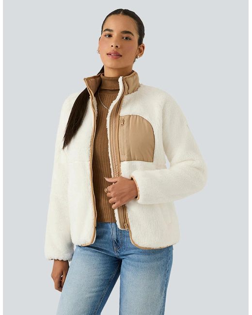 Reebok White Rb2146 Double Monkey Fleece