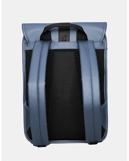 Rains Black Trail Backpack Mini