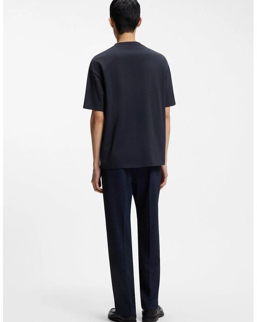 Boss Blue Hugo Dinkee T-Shirt S2-26 405 Dark for men
