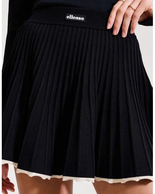 Ellesse Black The Court Skirt