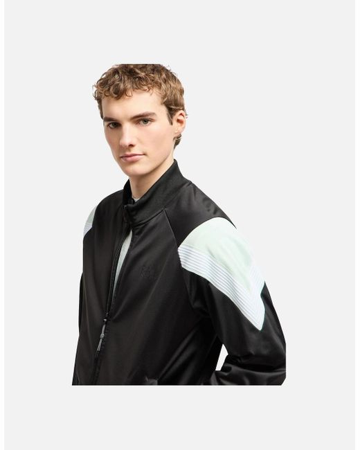 EA7 Black Emporio Armani Visibility 7 Lines Technical Tracksuit for men