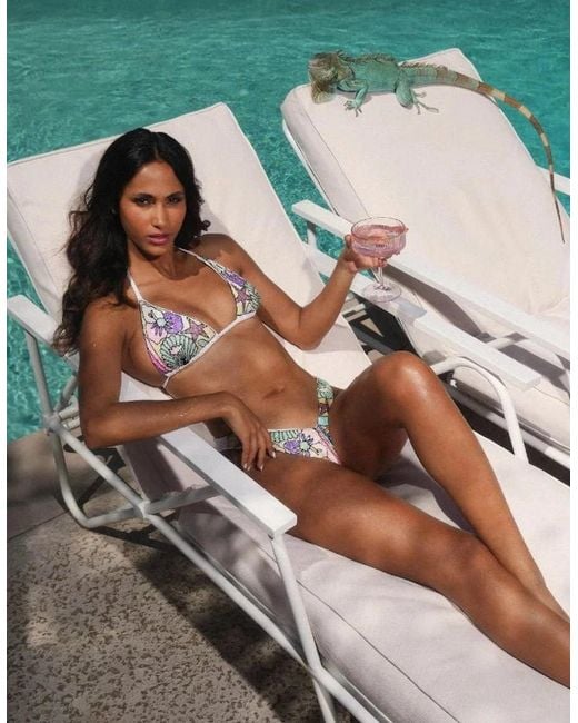 Oceanus Black Talia Bikini Bottoms