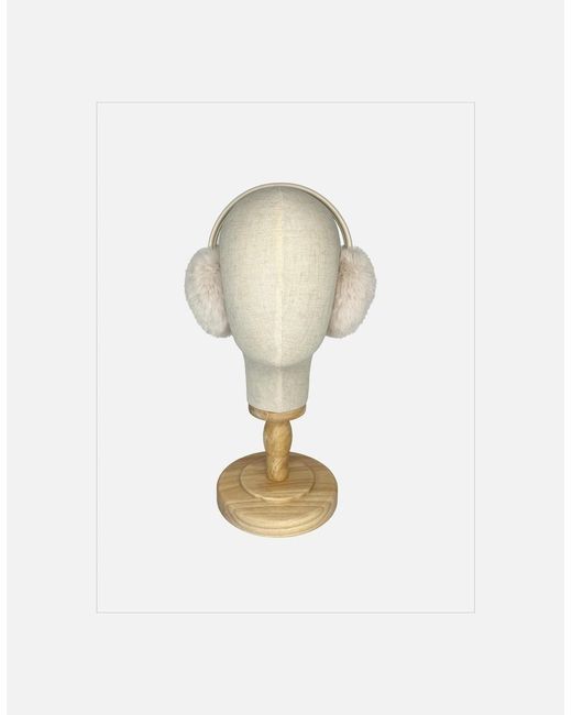 Nooki Design White Estella Earmuff-Oatmeal