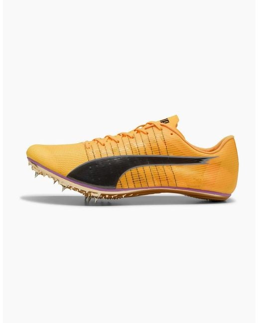 PUMA Metallic Evospeed Brush 6 Track Running Spikes for men