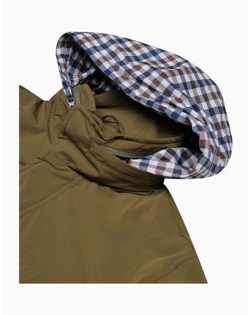 Aquascutum Green Active Stretch M-65 Army Jacket for men