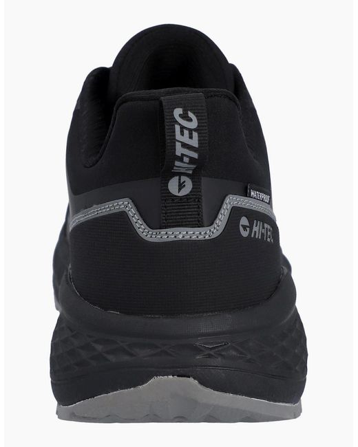 Hi-tec Black Litespeed Low Polyester /Carbon Hiking Shoes for men