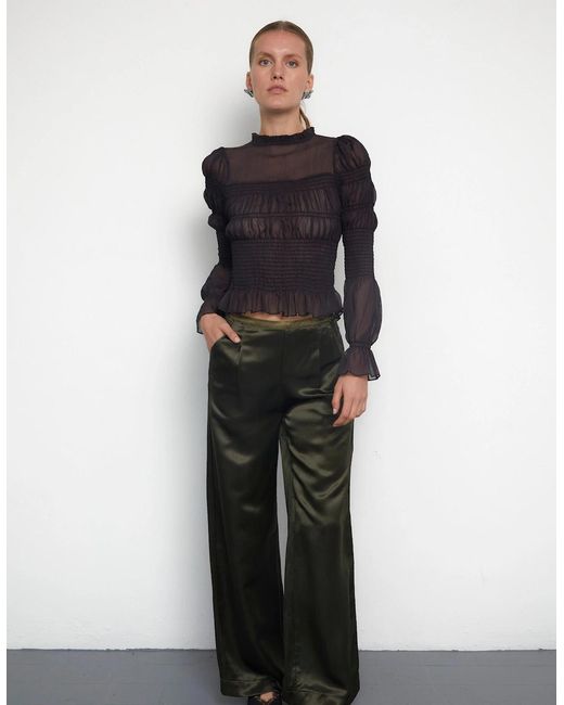 No Emotions UK Green The Naomi Trousers