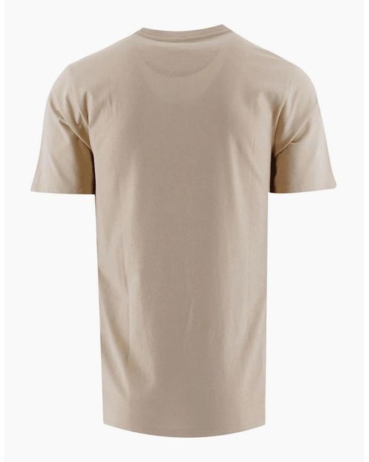 Aquascutum Natural Cotton Emblem Logo T-Shirt for men