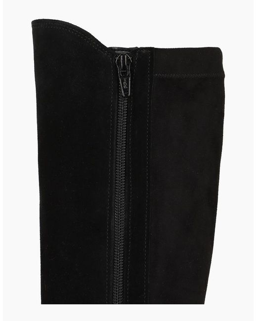 Gabor Black Dudley (M) Knee High Boots