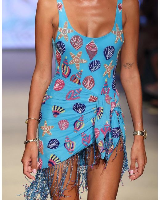 Oceanus Blue Oceanic Swimsuit
