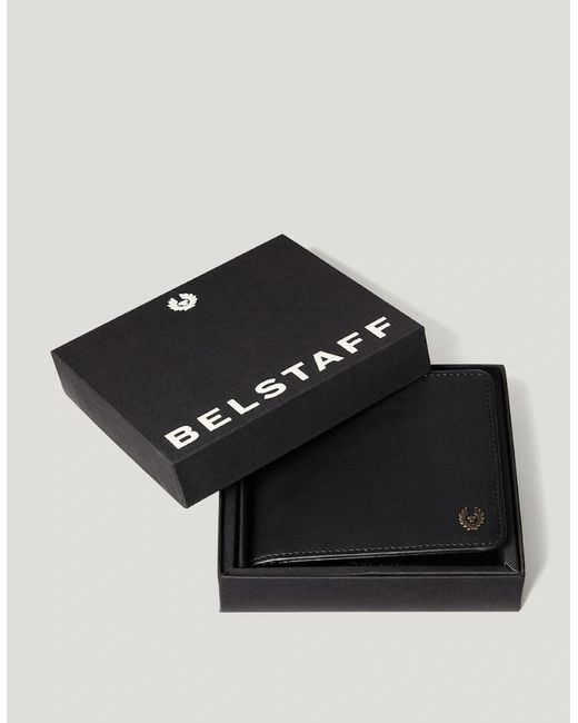 Belstaff Black Foley Bifold Wallet for men