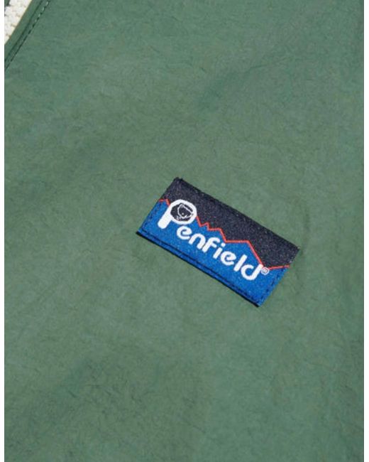 Penfield Green Cilantro Rain Jacket for men