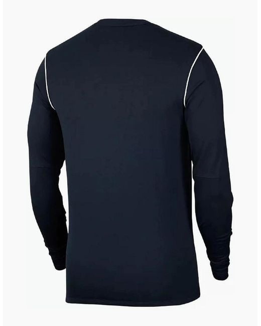 Nike Blue Park 20 Crew Neck Long Sleeve Jersey T-Shirt for men