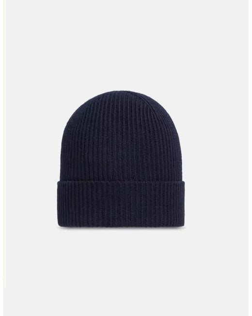 Moncler Blue Archive Logo Hat for men
