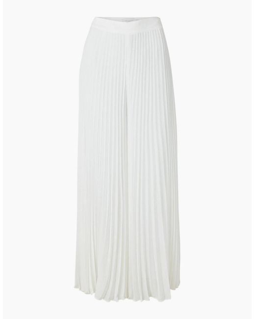 Ted Baker White Wl Pleat Trsr Ld99