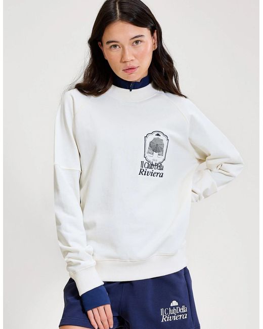 Ellesse White Rosmara Sweatshirt
