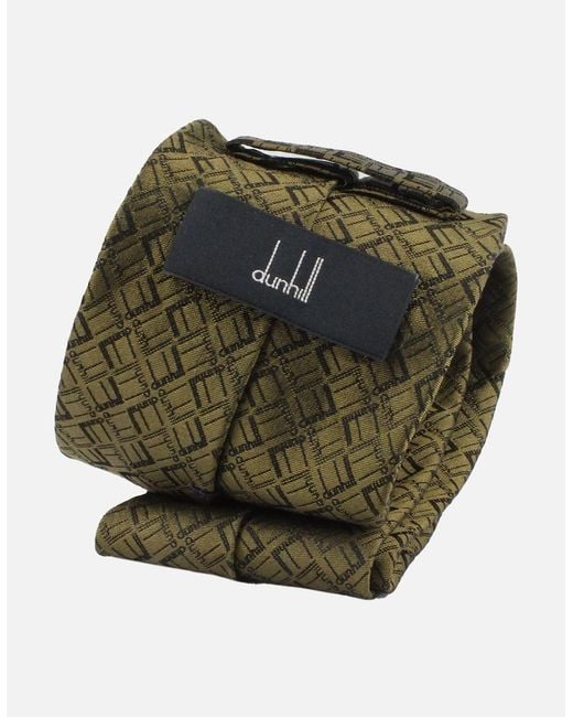 Dunhill Green Tie for men