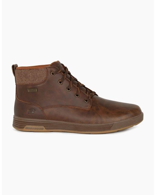 Skechers Brown Cavell Waterproof Boots for men